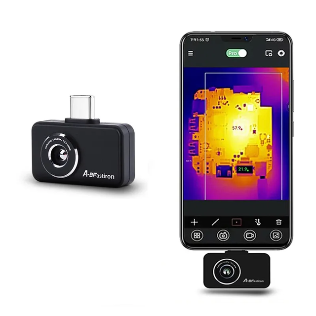 A-BF RX-450 Thermal Imaging Camera for Mobile Phone Type C Thermal Camera iphone Android PCB Detection