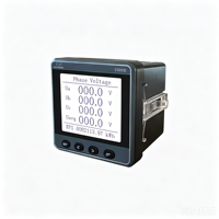EastSong Industrial Grade ES600E-S Meteran Daya Multifungsi Tiga Fasa Presisi 0.2S Penganalisis Harmonik Perlindungan IP65