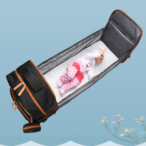 Fuliya – <span class=keywords><strong>Sac</strong></span> à dos de voyage multifonctionnel pour bébé, berceau portable pliable, <span class=keywords><strong>sac</strong></span> à couches avec station à <span class=keywords><strong>langer</strong></span> – Vente en gros - Product Image 3