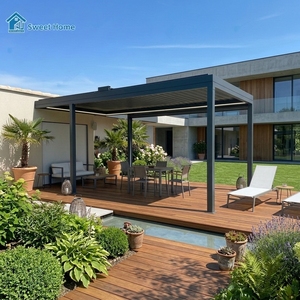 Pergola di Lusso in Alluminio Sweet Home per Giardino <span class=keywords><strong>e</strong></span> Terrazza di Villa - Product Image 4