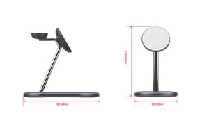 Mazon-roductos de vellón 2023, 15W agnet AST, Harger para isone para irpods 3 IN1 - Product Image 4