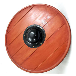 Escudo Antiguo Personalizado para Decoración del Hogar, Estilo Vintage, Madera y Acero, Escudo Redondo Vikingo en Venta en Línea al Mejor Precio - Product Image 2