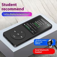 Pemutar MP3 tombol sentuh, Walkman kualitas tinggi, Speaker Media multi fungsi HiFi Radio portabel untuk 5.3 8GB