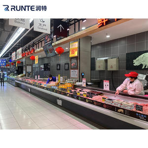 Gran valor para el dinero Gabinete de exhibición de carne fresca Refrigerador de exhibición de carne Refrigerador de exhibición abierta - Product Image 5