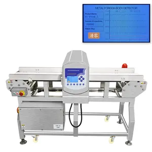 New High Precision Frozen Food Industry Metal Detector And Infrared Rejection Device