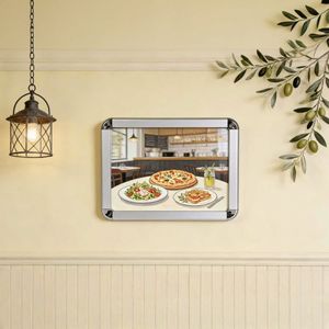 โรงงานผู้ผลิตกรอบสแนปอะลูมิเนียมมุมโค้งขนาด 32 มม. รับผลิตตามขนาดที่ต้องการ พร้อมแผ่นหลังกันไฟ สำหรับธุรกิจค้าปลีกทั่วโลก - Product Image 3