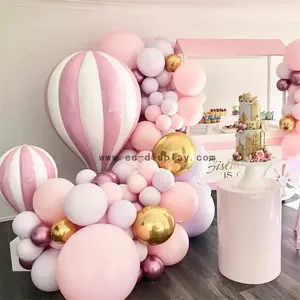 Globos de aire caliente inflables para fiesta de baby shower, globos colgantes para cumpleaños, guardería, evento, espectáculo, exposición