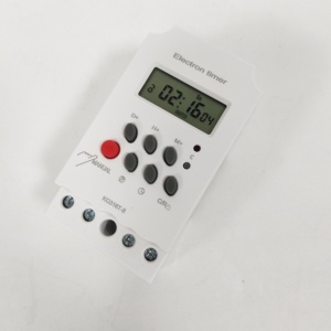 KG316T-II Hẹn Giờ Kỹ Thuật Số Có Thể Lập Trình Hàng Tuần Với Chức Năng Khóa CE RoHS Din Rail AC 220V 230V 25A Hàng Ngày - Product Image 4