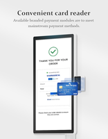 Quiosco de pedidos de Mcdonalds NFC RFID WIFI compatible con quioscos de pago Crypto Selfpay Terminal de máquina expendedora