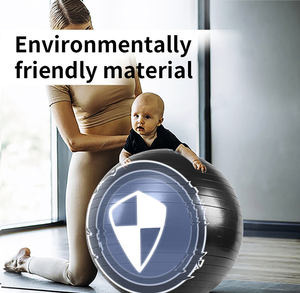 Pelota de Yoga Antiexplosión de PVC para Masaje, Pilates, Entrenamiento de Equilibrio, 45/55/65/75/85 cm, Ecológica, Promoción de Fábrica Shinho, OEM/ODM - Product Image 2