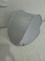 Wind Valley Stahldraht Einfach Aufzubauendes Pop-up Camping Strand Kinder Silbernes Material Zelt