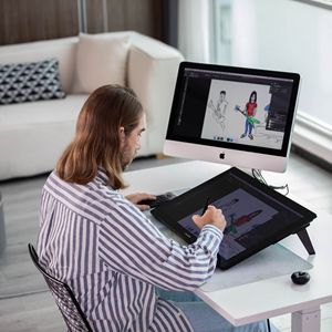 KAMVAS Pro 24, Pantalla HD 4K de 24 Pulgadas, Alta Gama de Color, Tableta de Dibujo con Pantalla LCD y Lápiz sin Batería, Monitor con Lápiz KAMVAS Pro 24 de 24 Pulgadas - Product Image 4