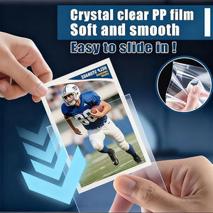 Fundas Protectoras para Cartas MTG, Diseño Gratuito, Tamaño Estándar, Antiarañazos, Lisas, Transparentes, de 100 Micras, Paquete de 100 Unidades para Pokémon y MTG - Product Image 2