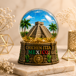 Decoración para el Hogar de Poliresina Pintada a Mano con Diseño Personalizado de <span class=keywords><strong>Chichen</strong></span> Itza, México, Ecológica, Recuerdo, Decoración Festiva, Regalo - Product Image 2