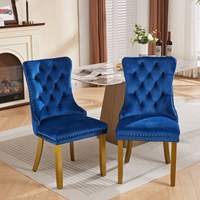 [В наличии в США] Кресла в стиле Mid-Century Modern с ручкой-кольцом в виде головы льва, элитные, с обивкой, из массива дерева, быстрая доставка из США, минимальный заказ 1 шт.