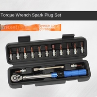 Clé à douille à cliquet ultra-mince en acier au chrome-vanadium de qualité industrielle pour bougies de voiture, outil spécial de démontage