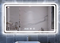 ETL LED sae TV Intelligent pleine fonction Intelligent Android WIFI interrupteur tactile LED miroir monté salle de bains miroir mural