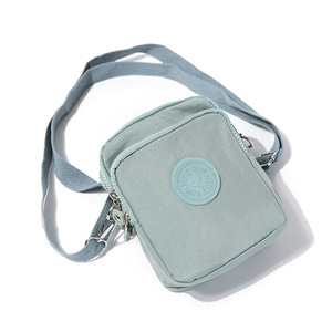 Crossbody Bag <b>Small</b> Women's Phone Coin Bag Light Blue Water Resistant Zipper Closure Everyday Casual Shoulder Bag - Product Image 5
