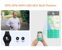 Reloj Inteligente 4G Todo en Uno para Cuidado de Personas Mayores, Localizador GPS, Monitoreo Completo de Signos Vitales, Reloj de Uso Diario