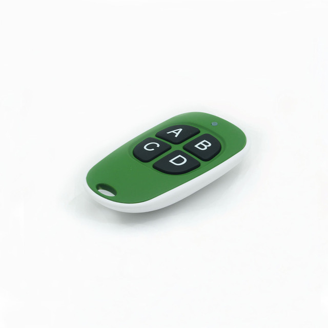 Garage Door Remote Control 433MHz 4 Keys Universal Remote Control Cloning Electric Gate Remote Controller Duplicator Key