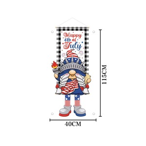 Independence Day Patriotic 4th of July Gnome Hanging Ornaments USA <b>Flag</b> Faceless Gnomes for Independence Day Party Decorations - Product Image 3