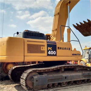Excavadora de cadenas Komatsu PC400 usada, 40 toneladas, original de Japón, excavadora hidráulica con pocas horas de trabajo, para exportación en construcción - Product Image 2