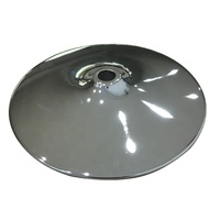 RZS personnalisé 550MM DIA métal trompette chaise Base pour Salon barbier chaise utilisation polyvalente dans l'école hôpital salon extérieur