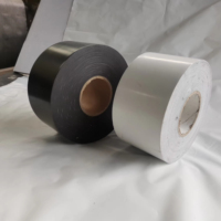 Ruban d'isolation souterrain pour pipelines, ruban isolant électrique en PVC professionnel ignifuge et imperméable