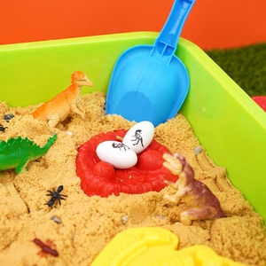 <span class=keywords><strong>Sable</strong></span> Dynamique Personnalisable WingArt pour Enfants - <span class=keywords><strong>Sable</strong></span> Spatial Fabriqué à partir de <span class=keywords><strong>Sable</strong></span> Naturel pour Bac Sensoriel - Parc à Dinosaures pour Enfants - Product Image 6