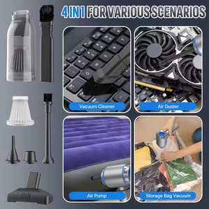 Mini aspirateur de voiture à main <span class=keywords><strong>sans</strong></span> <span class=keywords><strong>fil</strong></span> à 3 vitesses <span class=keywords><strong>le</strong></span> <span class=keywords><strong>plus</strong></span> <span class=keywords><strong>puissant</strong></span> avec fonction de soufflage pour la maison et <span class=keywords><strong>le</strong></span> bureau - Product Image 5