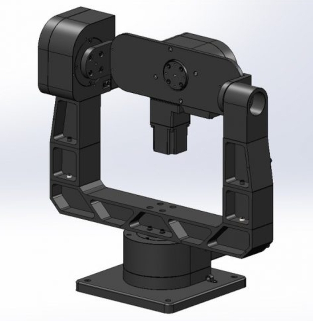 Custom Drone Gimbal Bracket Housing High Precision Lightweight UAV Camera Mount Frame Aluminum Alloy Die Cast