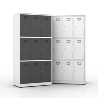 Casier à vêtements en métal série SE pour bureau / école / zone de distribution