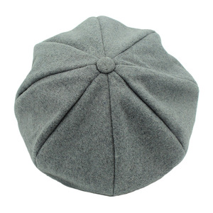 Women's Painter Hat Wool Blend Breathable Warm Foldable Autumn Winter Cap - Product Image 3