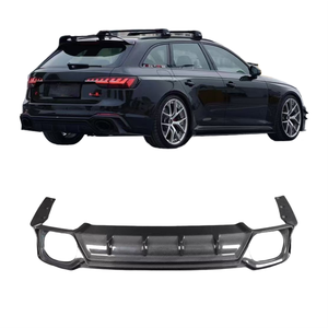 Kits de carrosserie en fibre de carbone sèche de haute qualité pour <span class=keywords><strong>RS4</strong></span> B9.5, accessoires, diffuseur arrière, kit extérieur, pare-chocs - Product Image 1