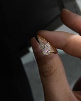Bague en argent sterling de haute qualité plaquée or 18 carats avec diamant moissanite de luxe pour fiançailles, anniversaire, occasions spéciales, la meilleure