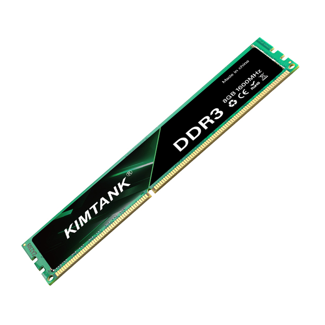 KIMTANK High Performance Memory RAM DDR3 2GB 4GB 8GB 1600MHZ 1333MHZ Desktop Gaming Machine
