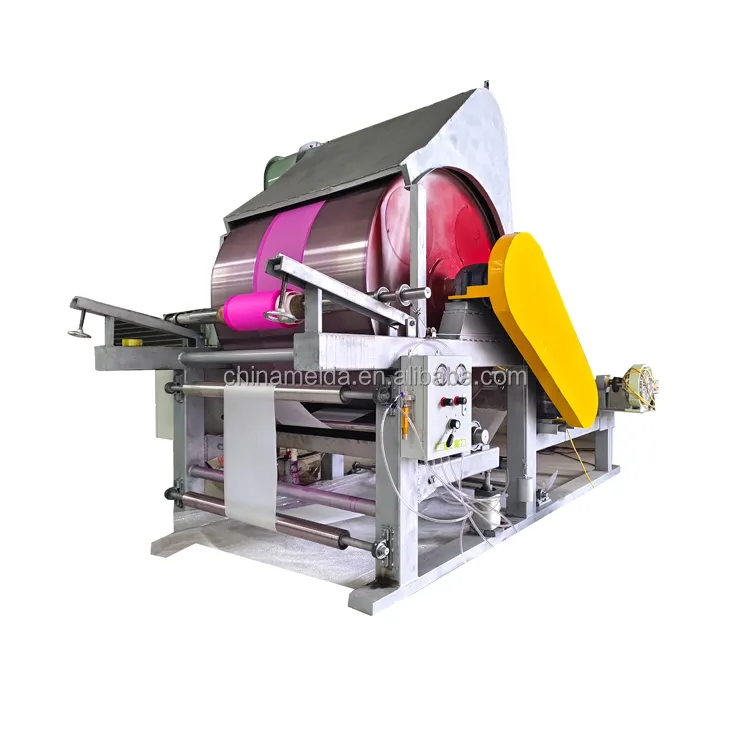 Máquina de fazer papel colorido para presente, máquina de tingir papel crepe, máquina de tingir