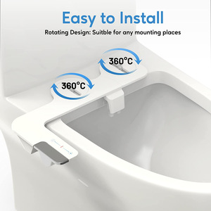 Accessoire de bidet électrique intelligent universel, installation simple, nettoyeur personnel pour toilettes, pour les distributeurs mondiaux - Product Image 1