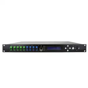 FTTH Haute Puissance Optique 1550nm CATV 1U WDM EDFA 4 ports 19dBm ~ 24dBm Amplificateur Fibre