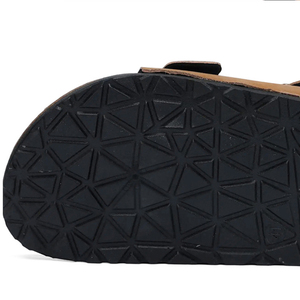 Sandali in Sughero con Logo Personalizzato, Ciabatte Piatte da Donna con Grafica Astratta, Vendita all'Ingrosso B2B, Fornitore Diretto di Fabbrica OEM ODM - Product Image 6