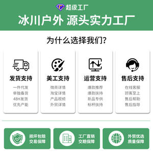 Tenda Lipat Otomatis 3-4 Orang 2-in-1 Bahan Karet Hitam Tenda Musim Panas Oxford Portabel Anti Hujan Perlengkapan Berkemah - Product Image 4