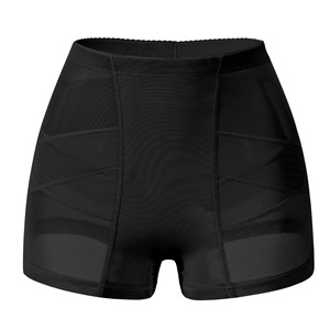 Pantalones Moldeadores Abdominales <span class=keywords><strong>para</strong></span> <span class=keywords><strong>Mujer</strong></span>, Tipo Bóxer, con Relleno Fijo <span class=keywords><strong>para</strong></span> Realce de Glúteos, Transpirables, de Malla, <span class=keywords><strong>Faja</strong></span> Reductora - Product Image 6