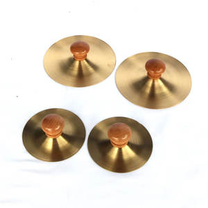 Nouveaux instruments de percussion <span class=keywords><strong>cymbales</strong></span> en cuivre pour l'éducation de la petite enfance <span class=keywords><strong>cymbales</strong></span> à grand et petit chapeau <span class=keywords><strong>cymbales</strong></span> Sichuan - Product Image 2