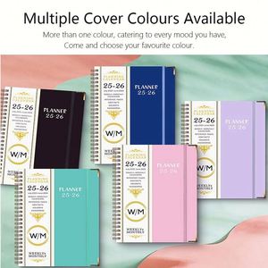 2026 Custom <b>Weekly</b> Planner Notebook with Hard Cover Spiral Bound Design Your Planner - Product Image 6