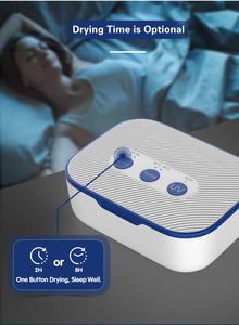 HD100 Family Hearing Aid Case Cleaner Led UVC Sanitizer Earphone Drying <strong>UV</strong> Light Sterilizer Holder Dryer Box - Product Image 5