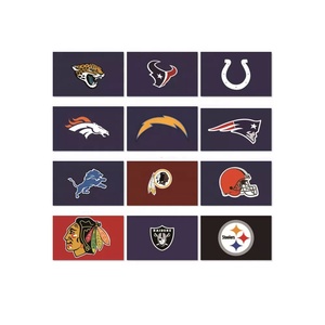 Para <span class=keywords><strong>NFL</strong></span> 3x5 pies Logotipo de equipo de doble cara Bandera vertical San Francisco 49ers Patrón personalizado Alta solidez del color para todos los equipos de la <span class=keywords><strong>NFL</strong></span> - Product Image 2