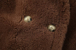 2023 Neues Design hochwertige benutzer definierte 100 Wolle Kamel Kaschmir Winterkleid ung für Damen bekleidung Mäntel - Product Image 5