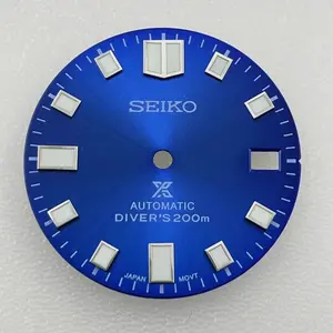 Nuevo movimiento Seiko NH35, accesorio para reloj de buceo ligero de 28.5mm con esfera luminosa sin números digitales y herramienta de reparación - Product Image 3