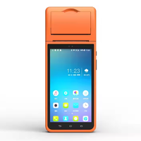 Imprimante de terminaux de point de vente portable Android 8.1 avec lecteur de codes-barres 1d 2d