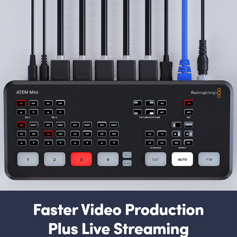 Blackmagic Design ATEM Mini Pro ISO/ ATEM Mini/ATEM Mini Pro